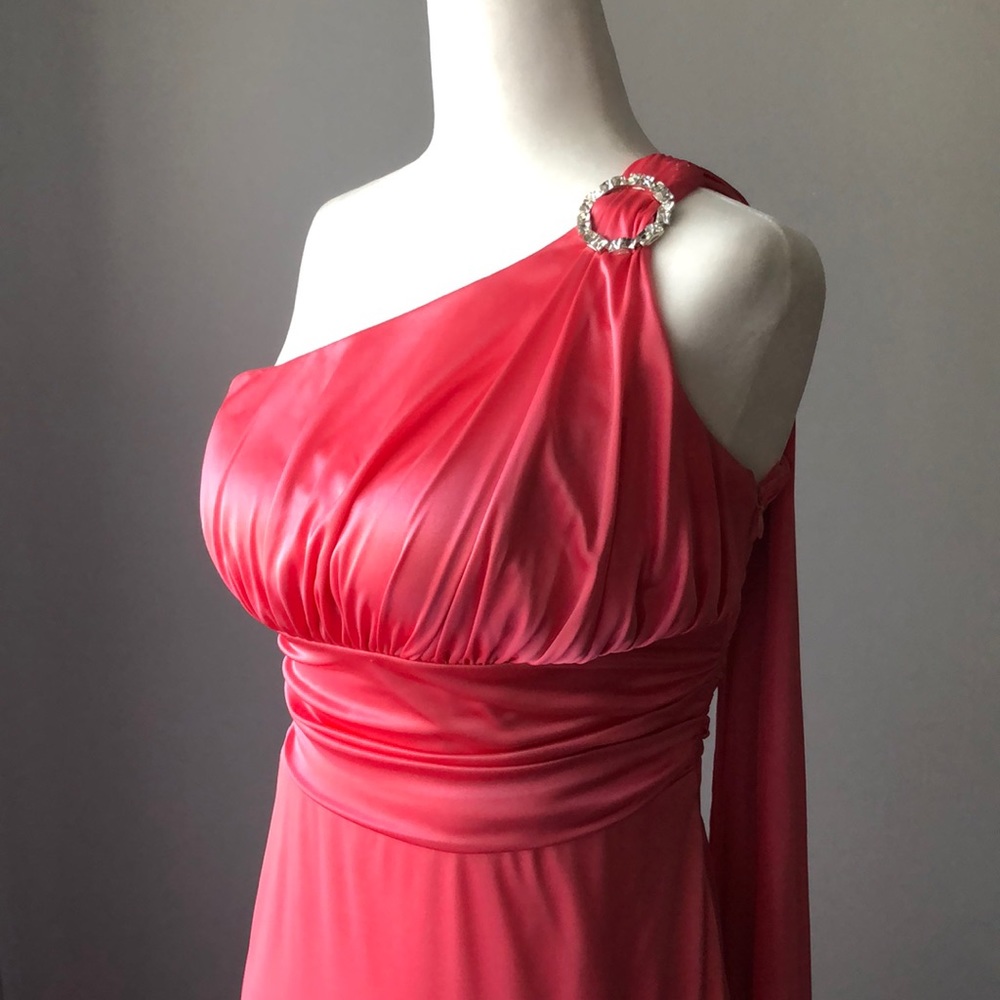 One Shoulder Prom Dress